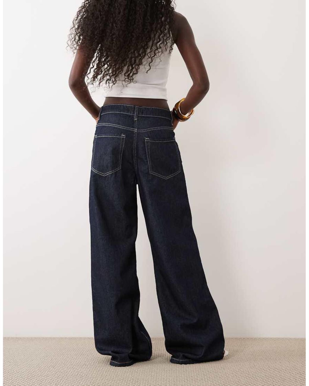 Mango Flared Jeans in het Blue