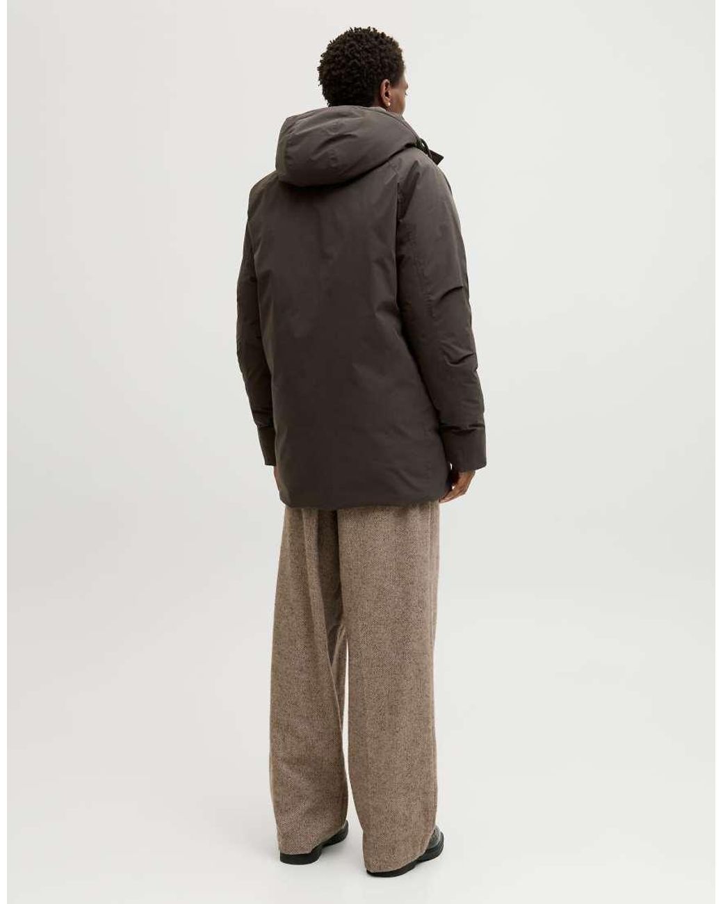 Jack & Jones Gray Parka for men