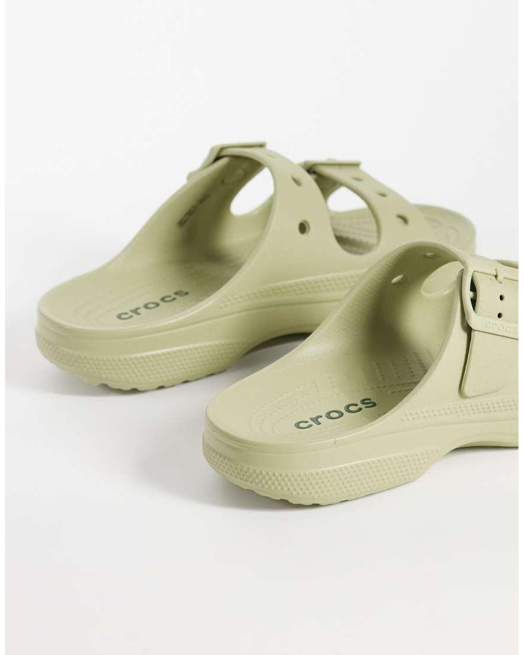 CROCSTM Green Saturday Sandals