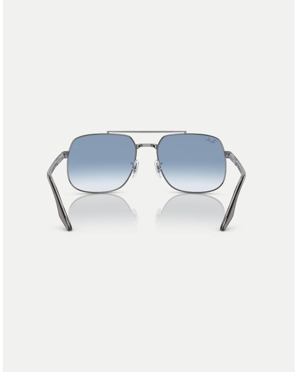 Ray-Ban Blue Rb3699 Square Sunglasses With Lens