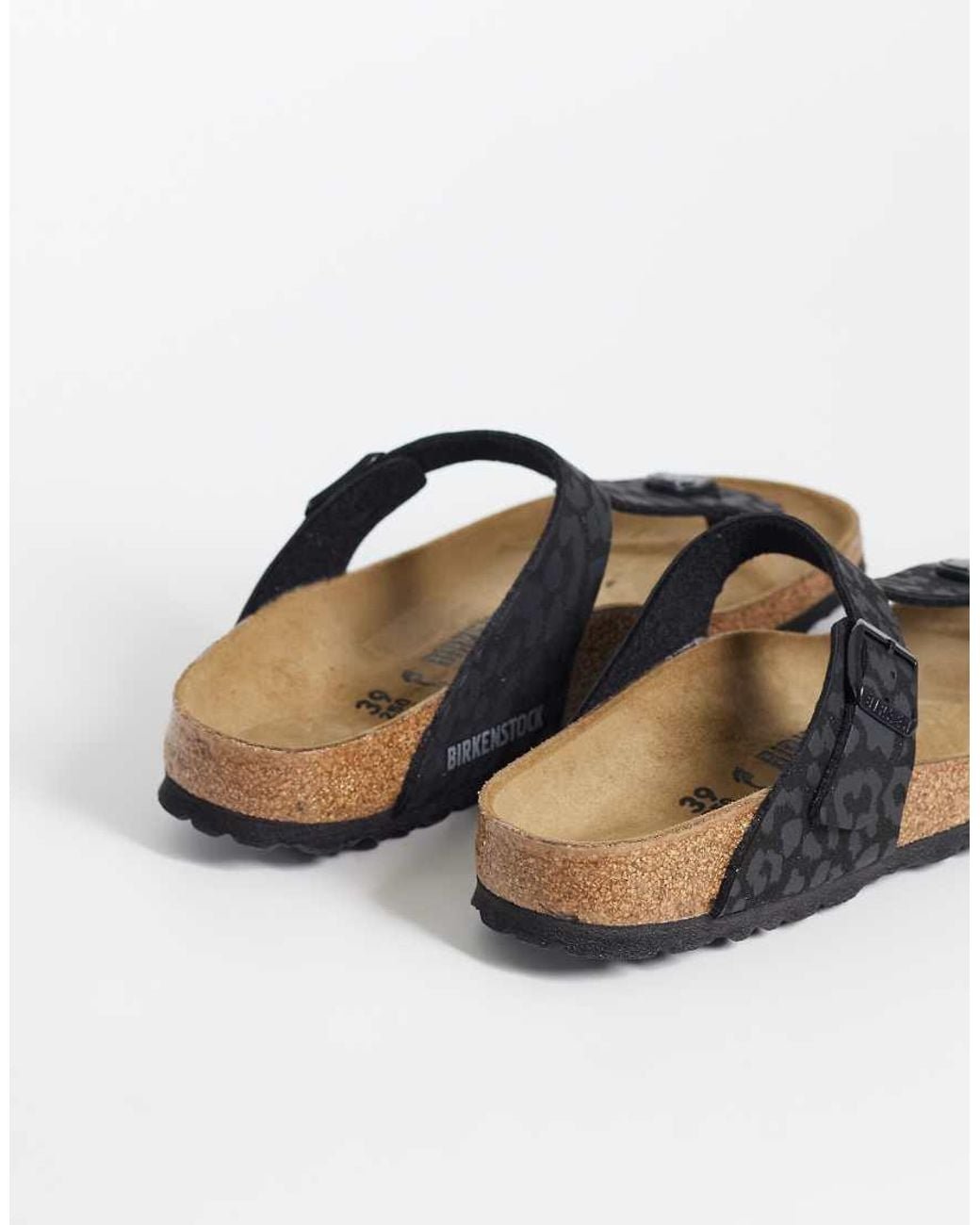 Birkenstock Black Gizeh Sandals