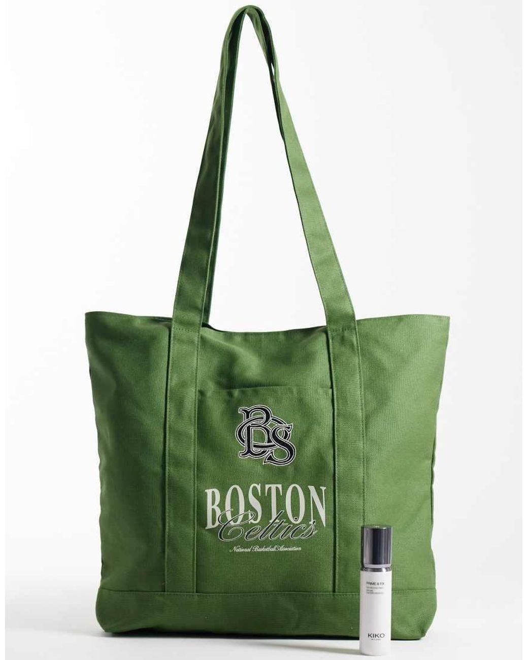 ASOS Green Nba Boston Celtics Tote Bag for men