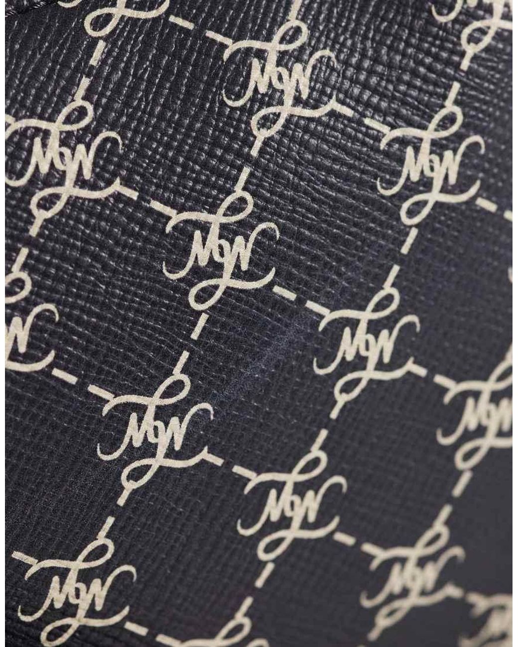 Mango Gray Monogram Cross Body