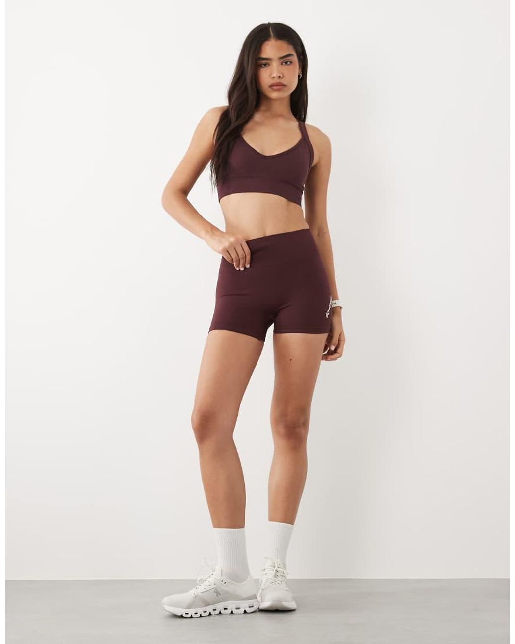BO+TEE Black Super Sculpt Crossback Sports Bra Co-Ord