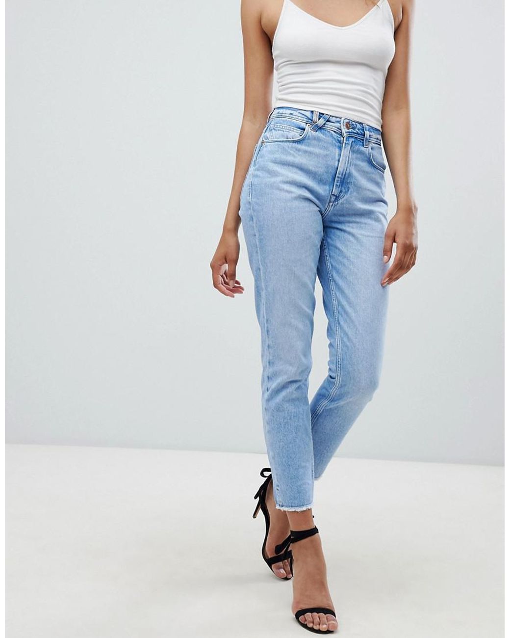 Jean taille haute salsa sale