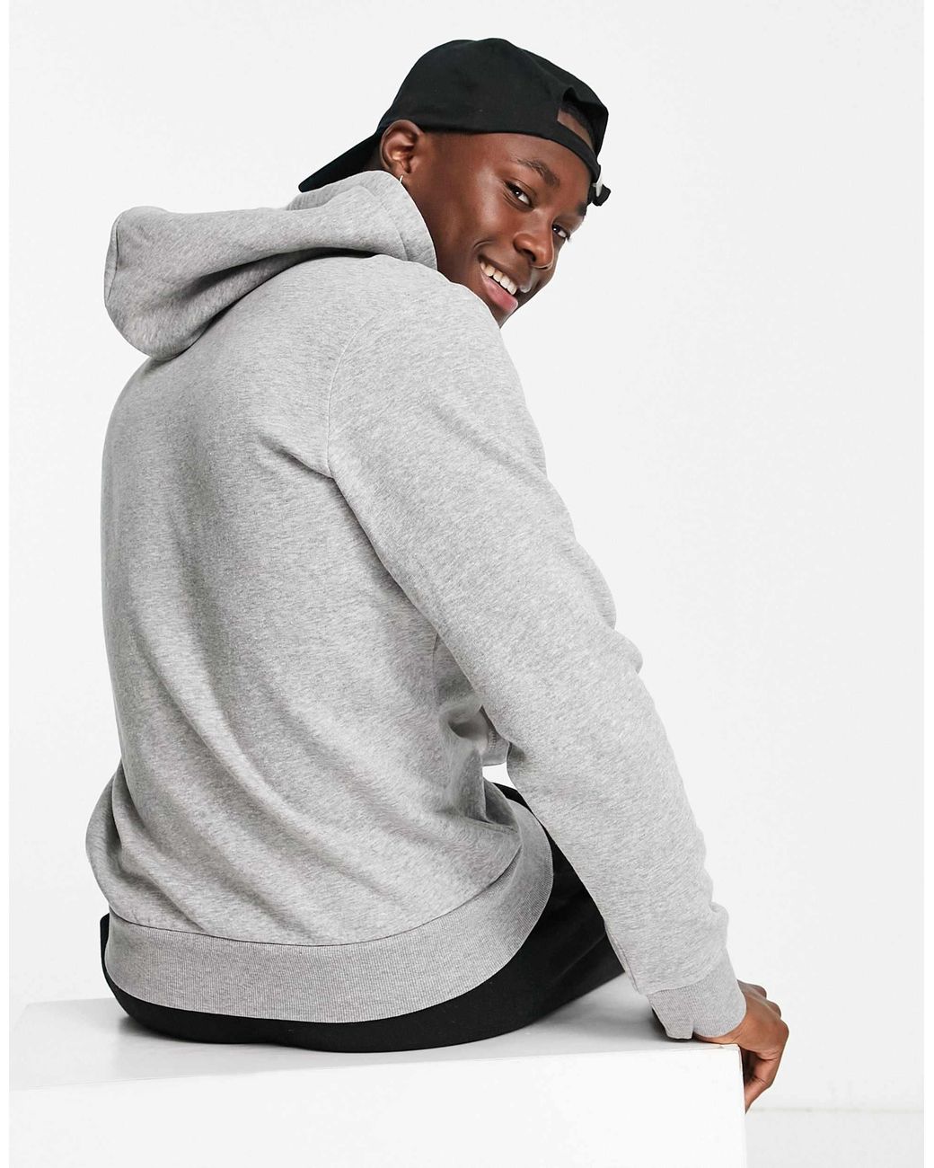 Jack & Jones Essentials – kapuzenpullover in Metallic für Herren