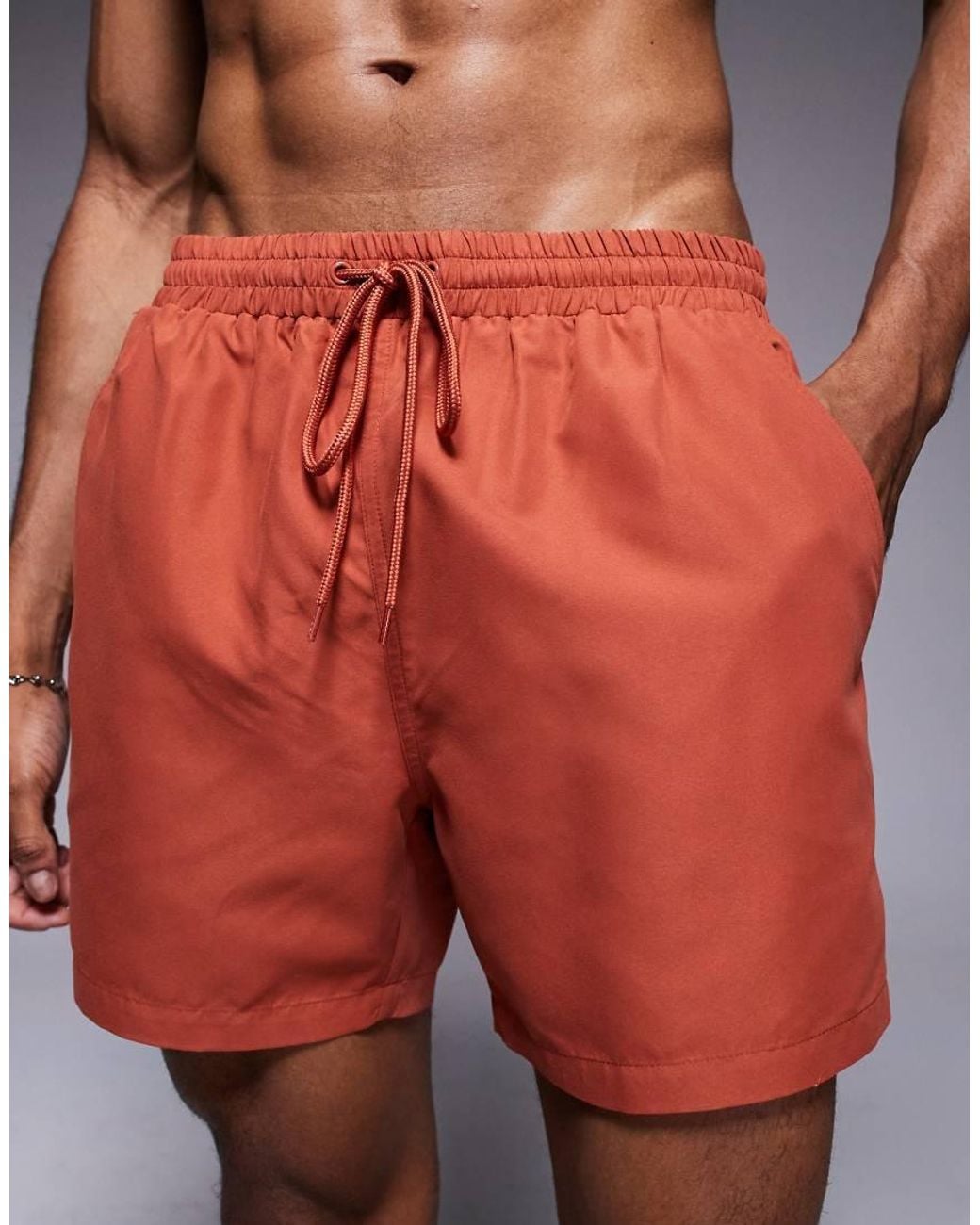 South Beach Red Swimshort for men