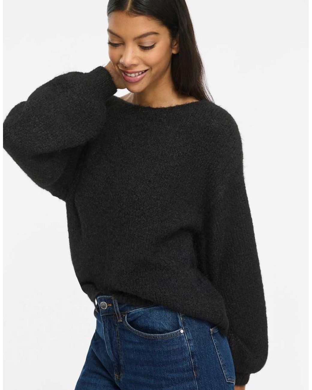 Vila Blue Knitted Pullover
