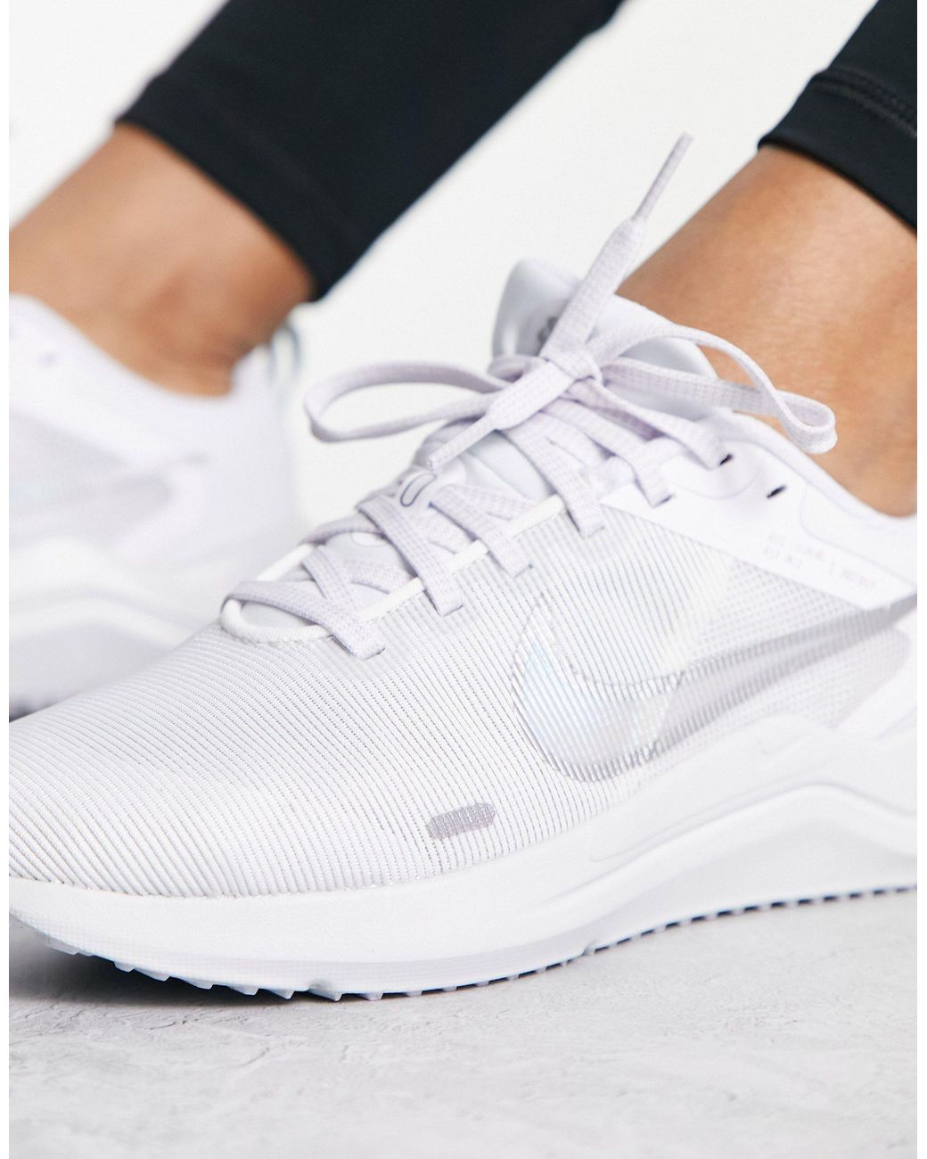 Nike Downshifter 12 Trainers in White | Lyst