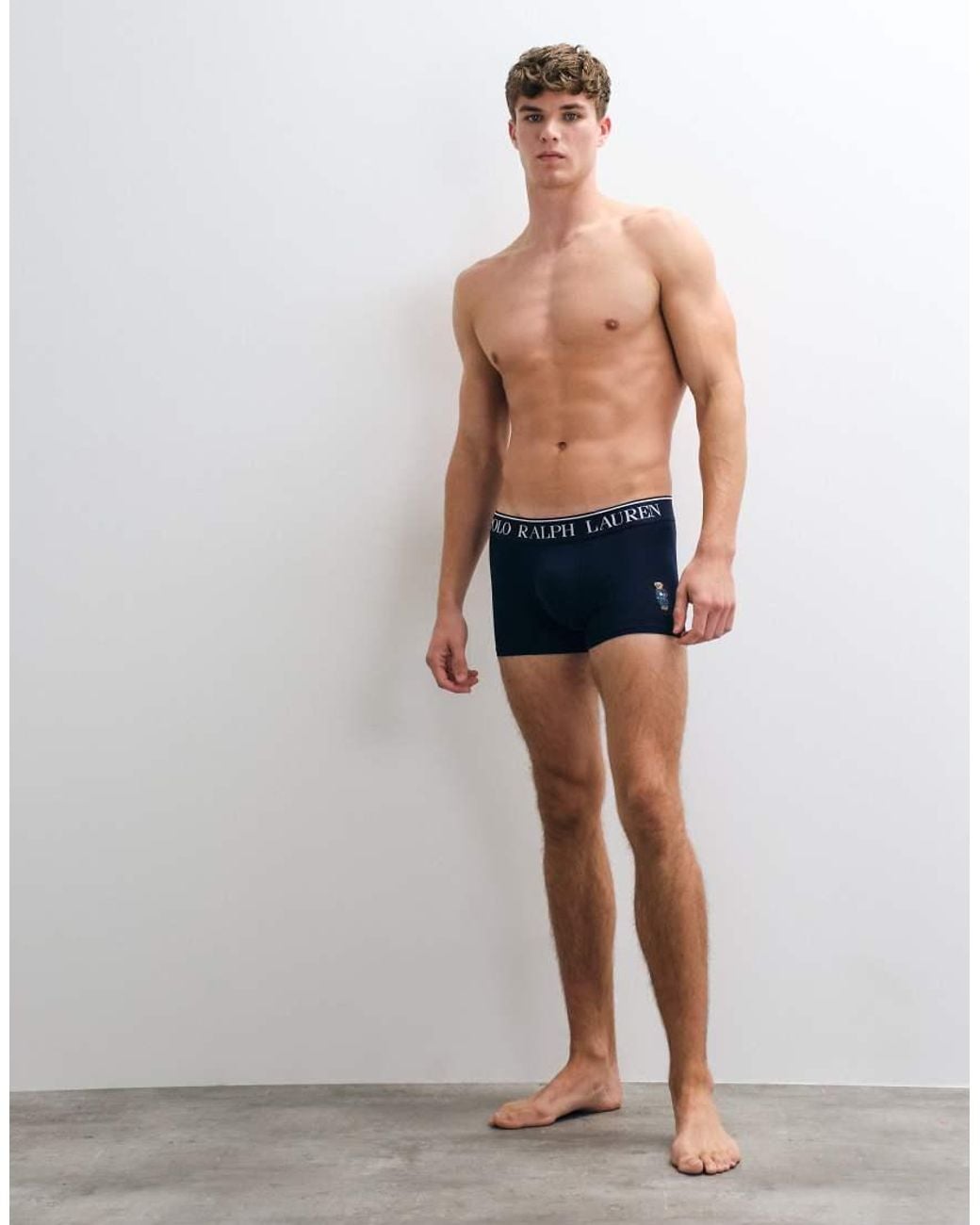 Polo Ralph Lauren Blue Bear Logo Trunk for men
