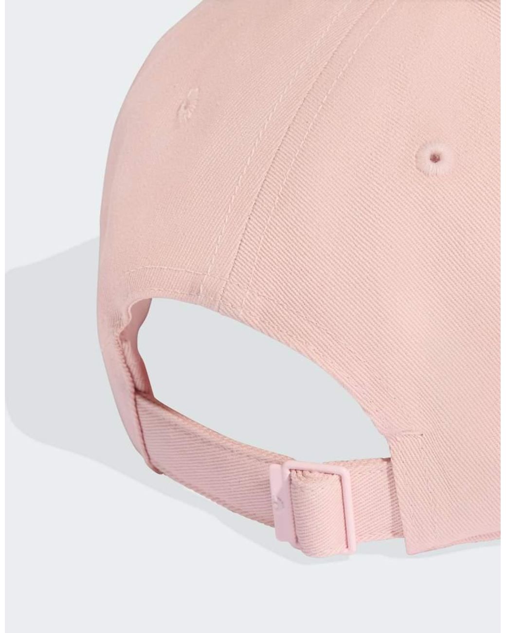 Adidas Originals Pink Adicolor Classic Trefoil Baseball Cap