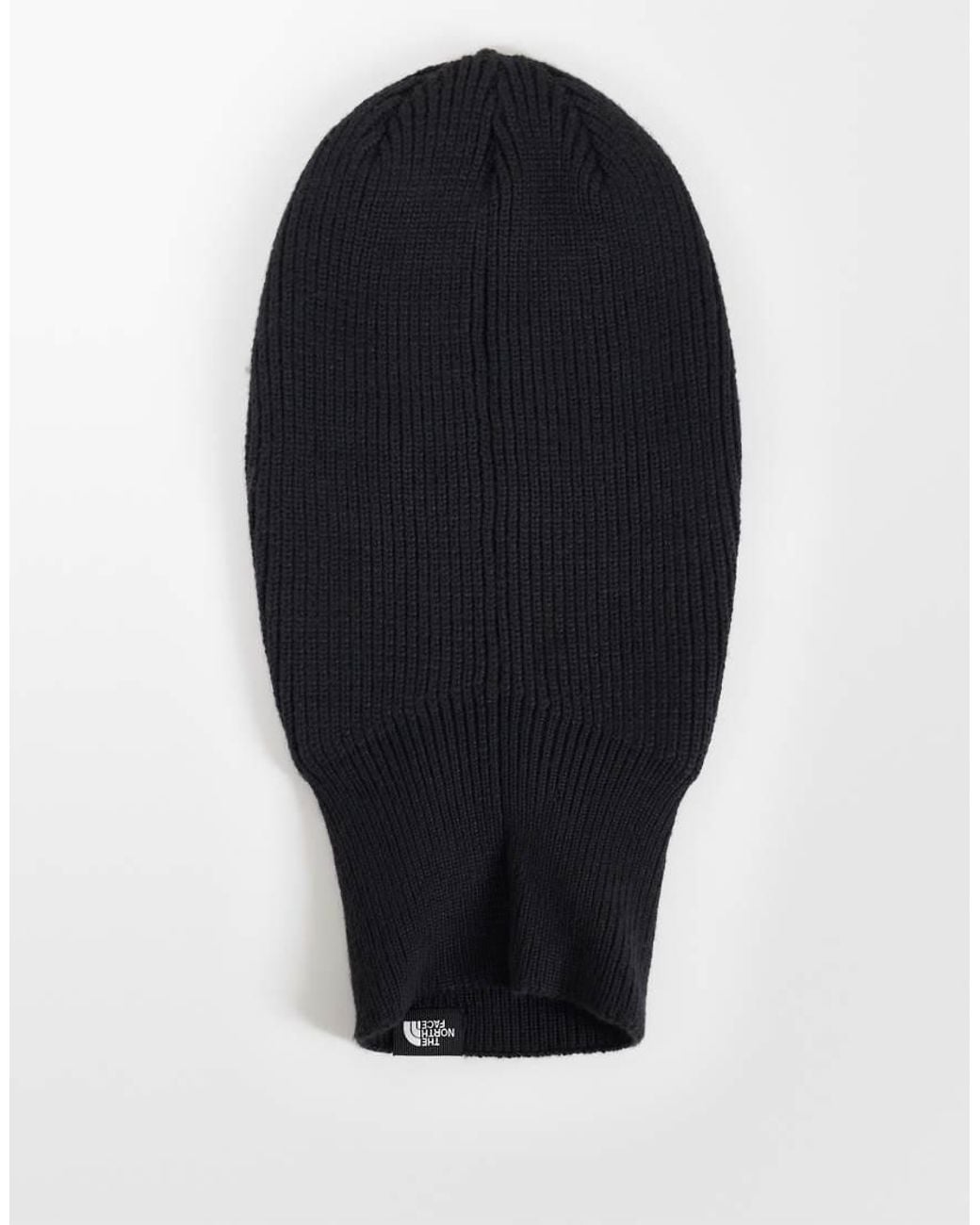The North Face Blue Logo Box Knit Balaclava