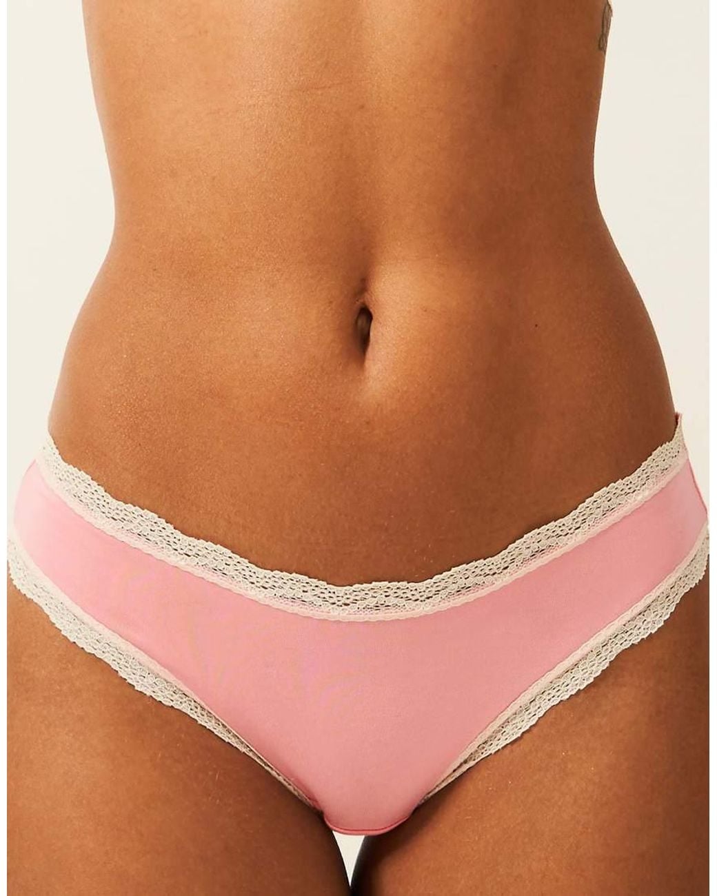Stripe & Stare Pink Original Knicker Four Pack