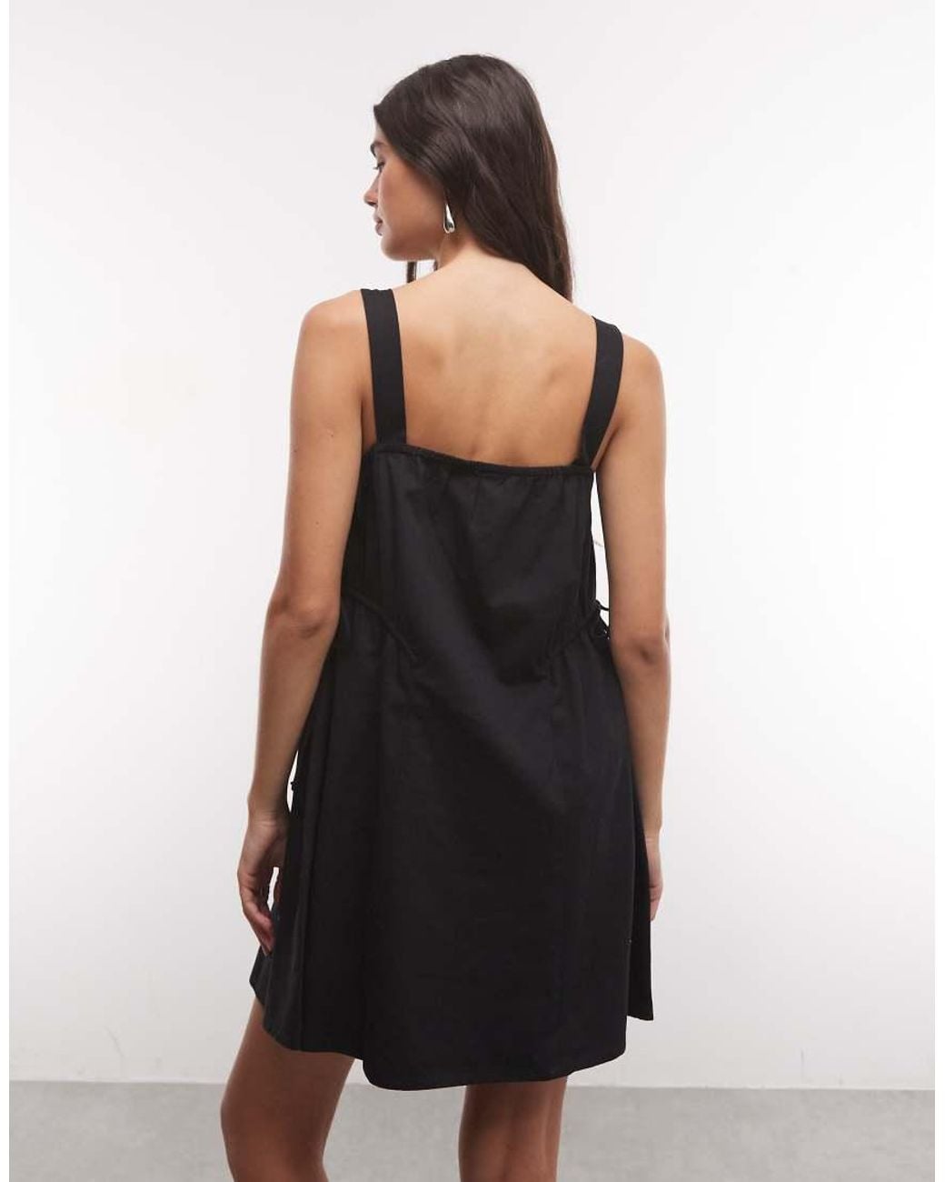 Collusion White Channel Detail Mini Dress