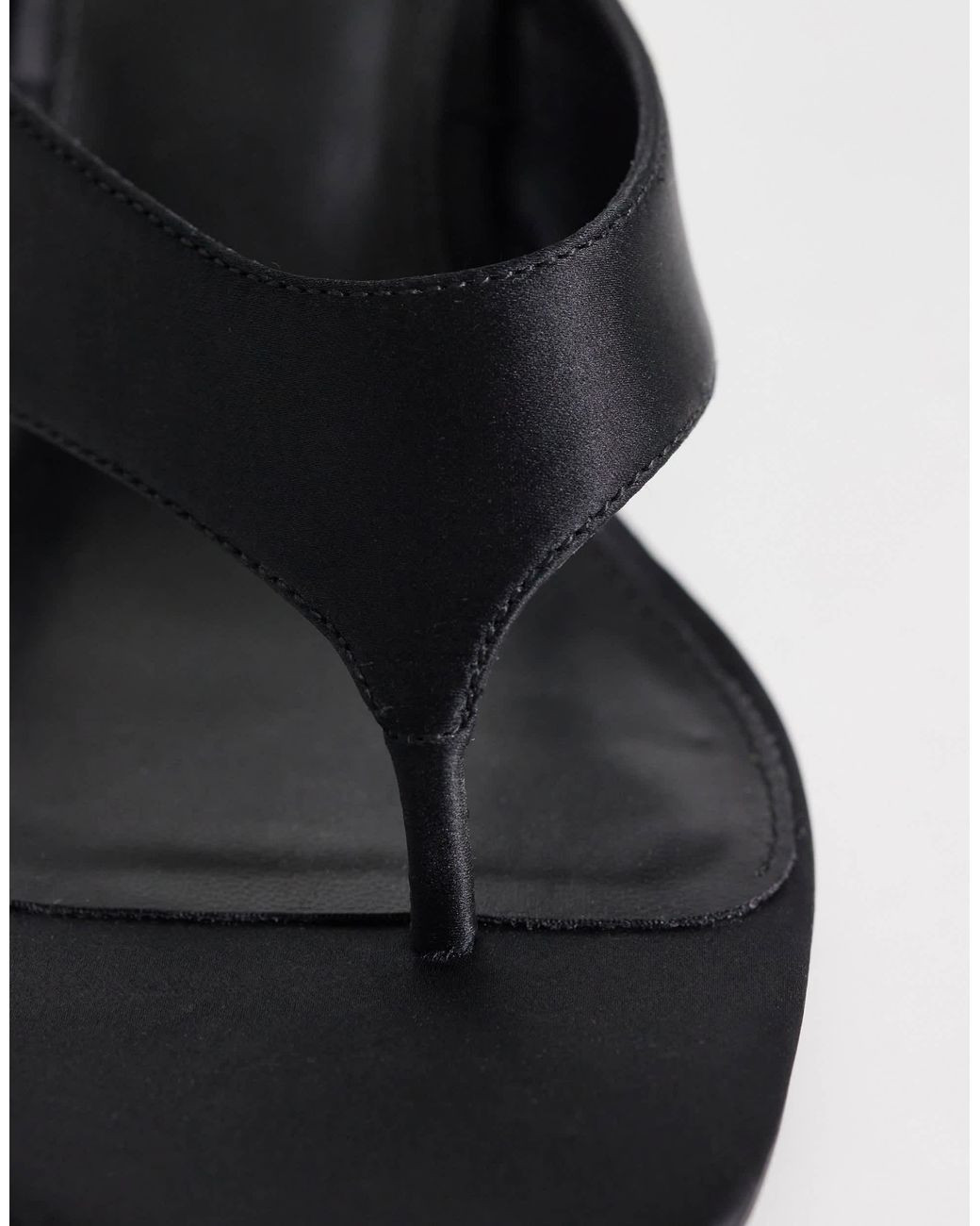 Mango White Heeled Wedges