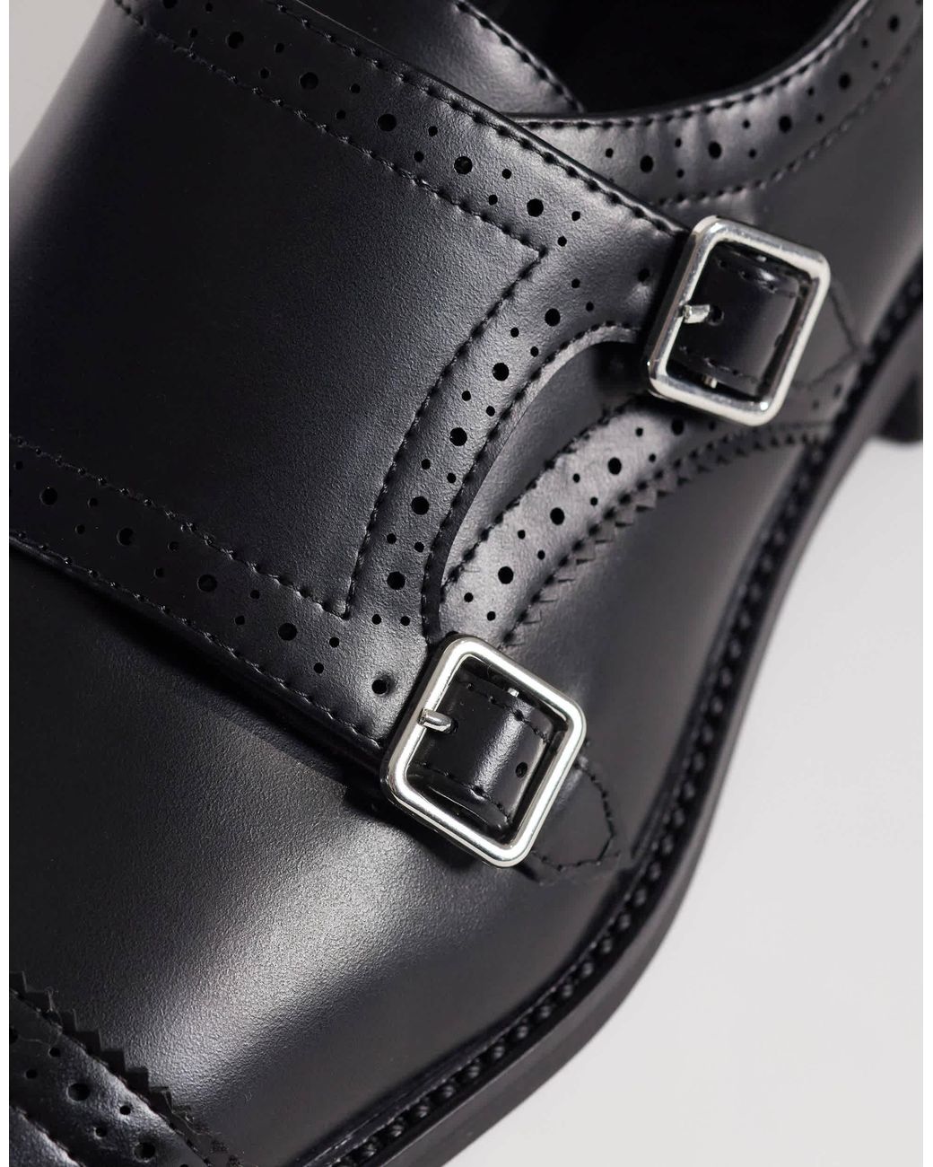 ASOS – monk-schuhe in Black für Herren