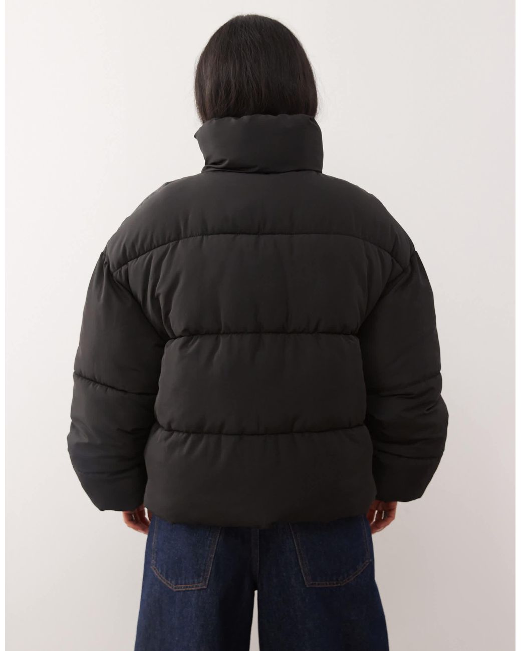 Collusion Black Puffer Jacket