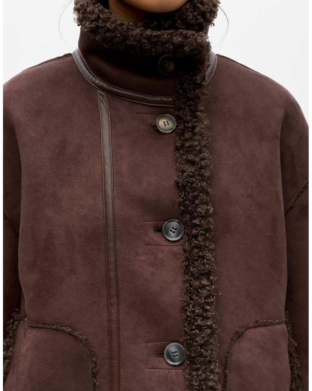 Giacca Foca di Object in Brown