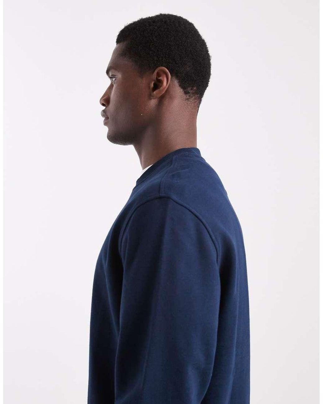 Tommy Hilfiger Blue Outdoor Centre Graphic Logo Sweatshirt for men