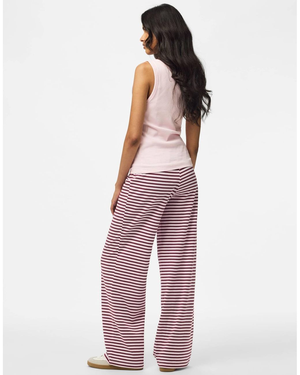 Pantalon Pieces en coloris Red
