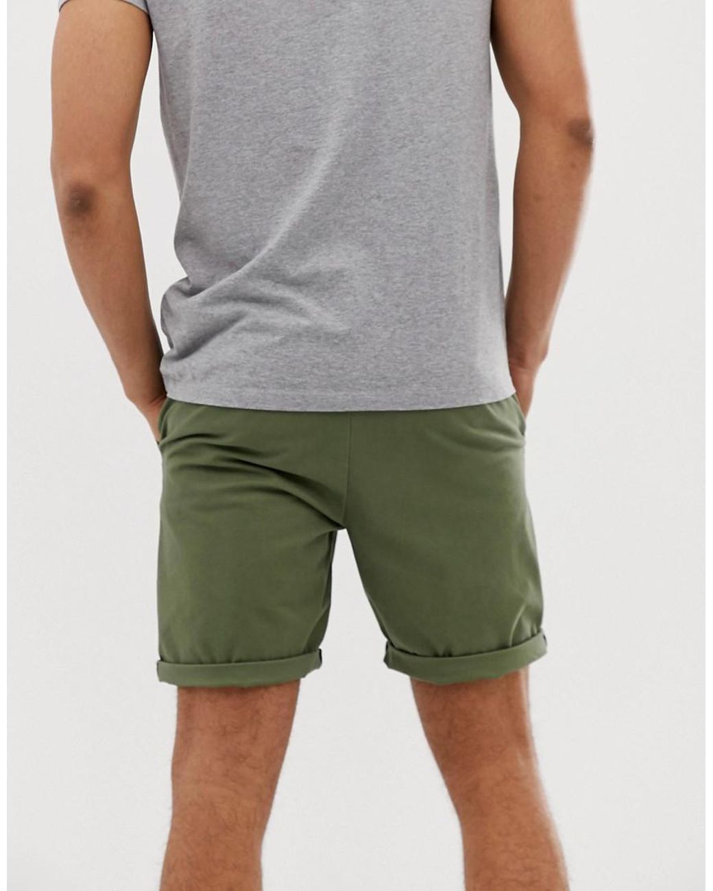 Mens Fleece Lined SUPERDRY Shorts Slim Fit Blue or Motley Grey