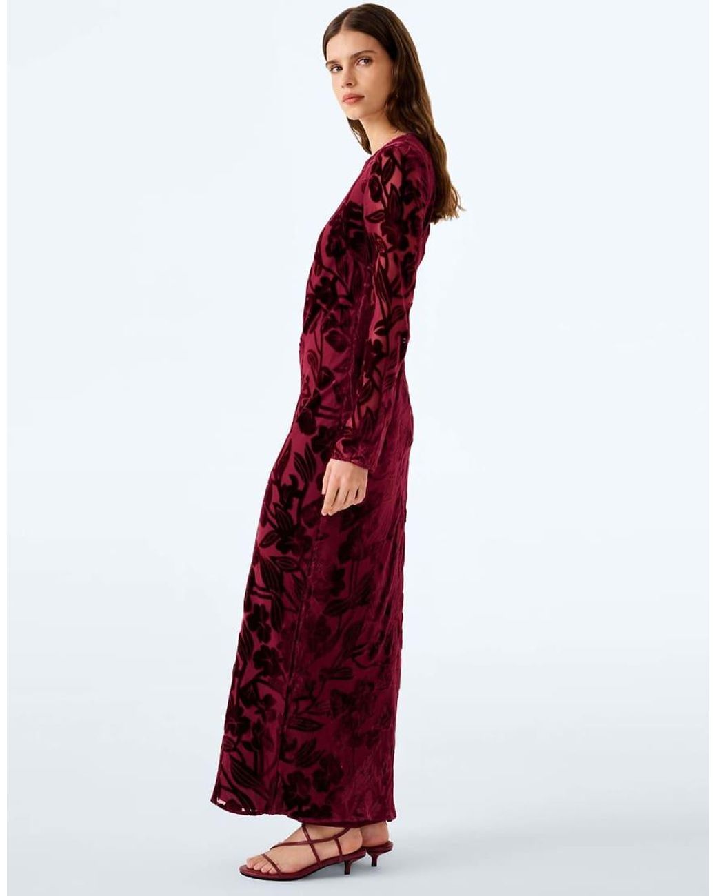 OMNES Red Juniper Dress