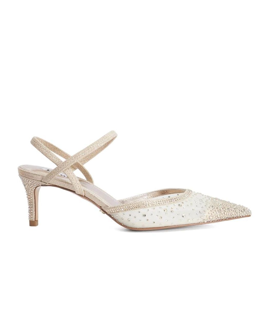 Dune Natural Charismatic Slingbacks