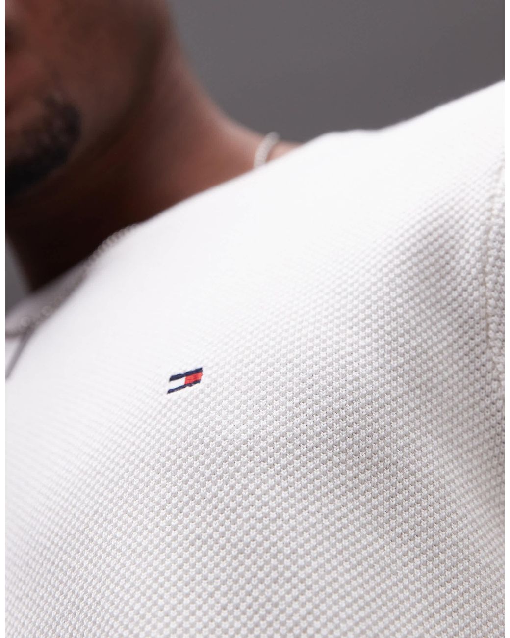 Pull ras Tommy Hilfiger pour homme en coloris Gray