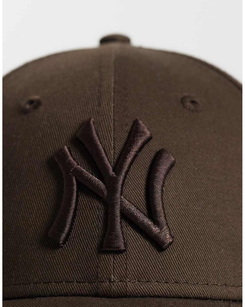 KTZ Brown Ny Yankees Womens 9forty Tonal Logo Cap