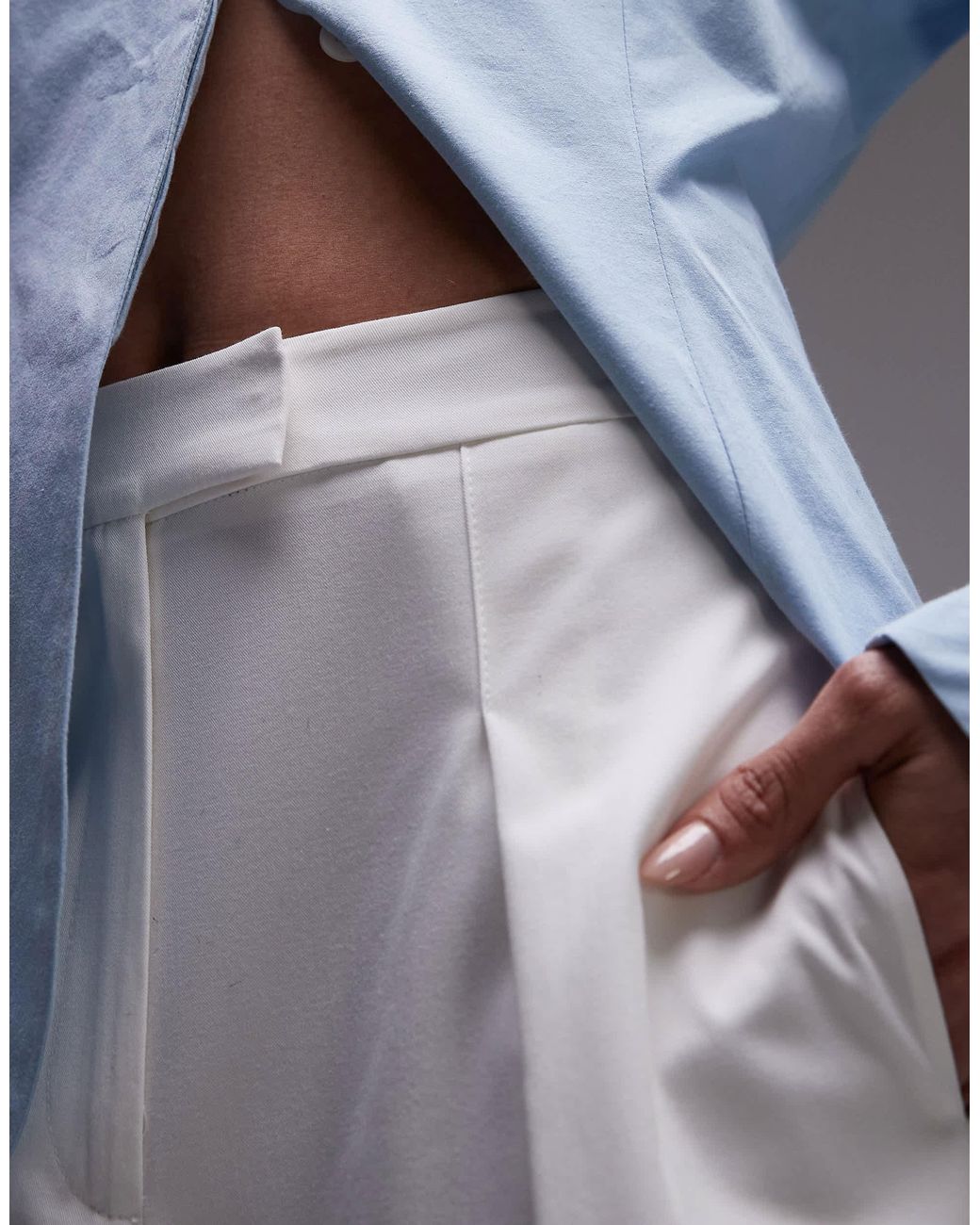 Bermuda large ajusté ASOS en coloris Blue