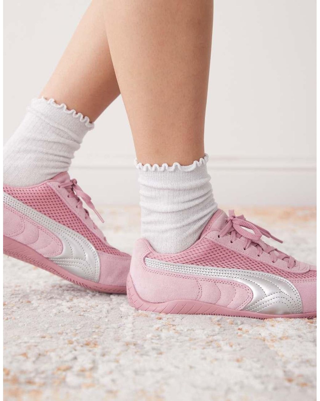 PUMA Pink Speedcat Premium Trainers