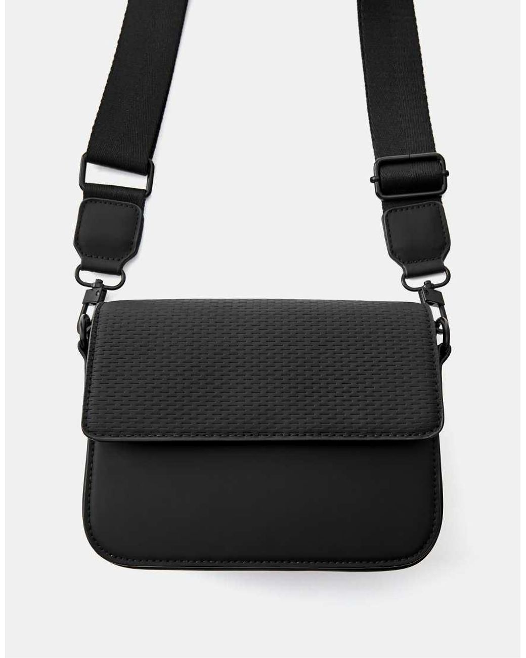 Borsa A Tracolla Nera di Pull&Bear in Black da Uomo