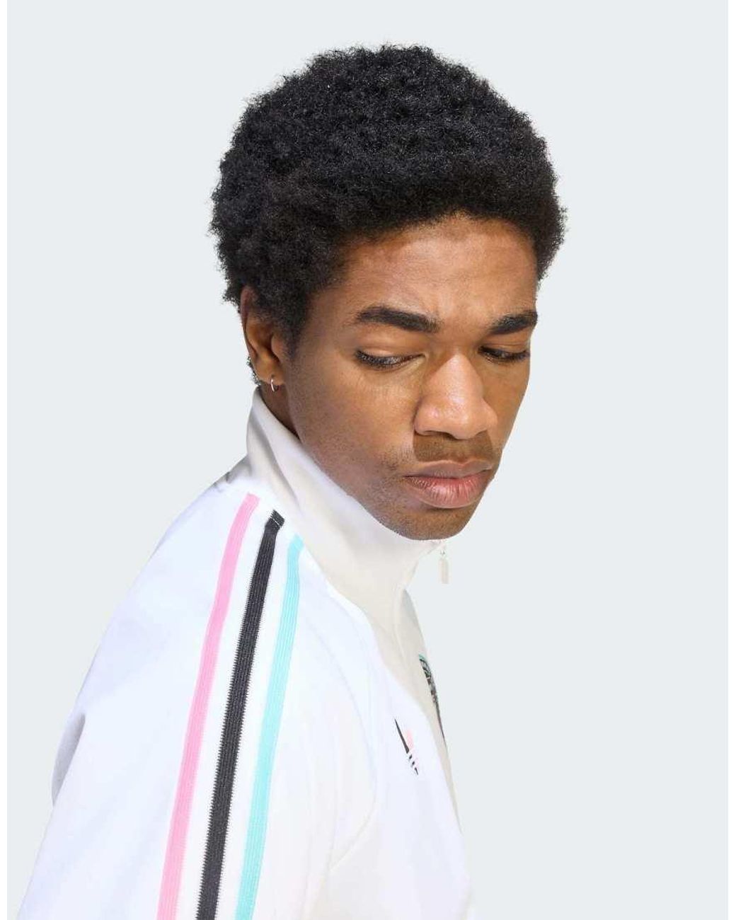 Adidas Originals White Inter Miami Cf Originals Track Top for men