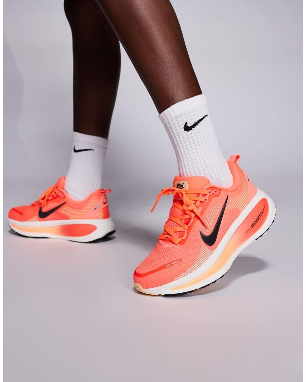 Nike Gray Vomero 18 Trainers