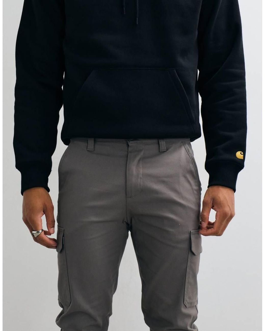 ASOS Blue Skinny Cargo Trousers for men