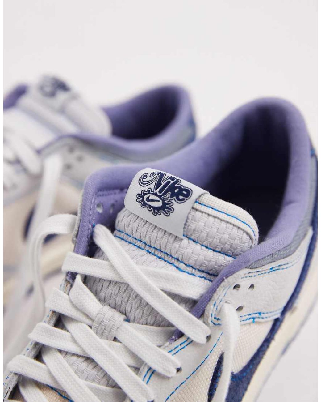 Nike Blue Dunk Low Sneakers for men