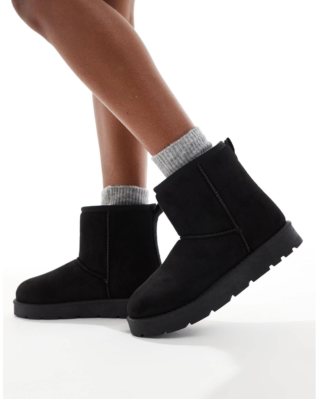 SEQWL Black – bequeme stiefeletten