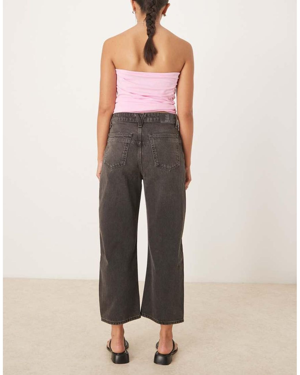 Free People Natural Deep Trance Dropped Boyfriend Jeans