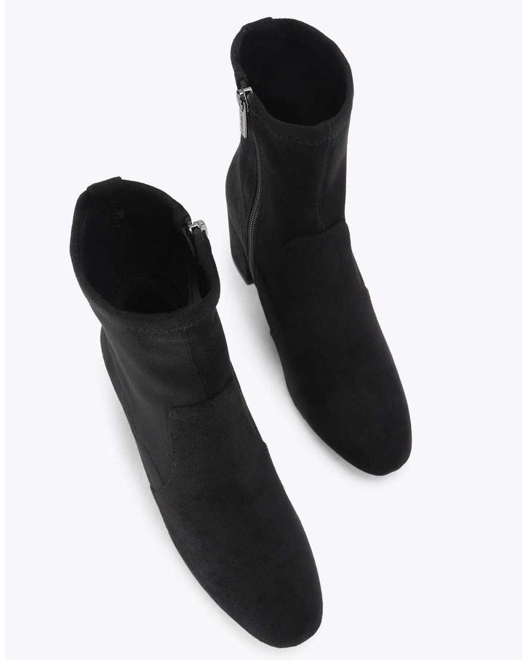 Carvela Kurt Geiger Black Asti Low Ankle Boots