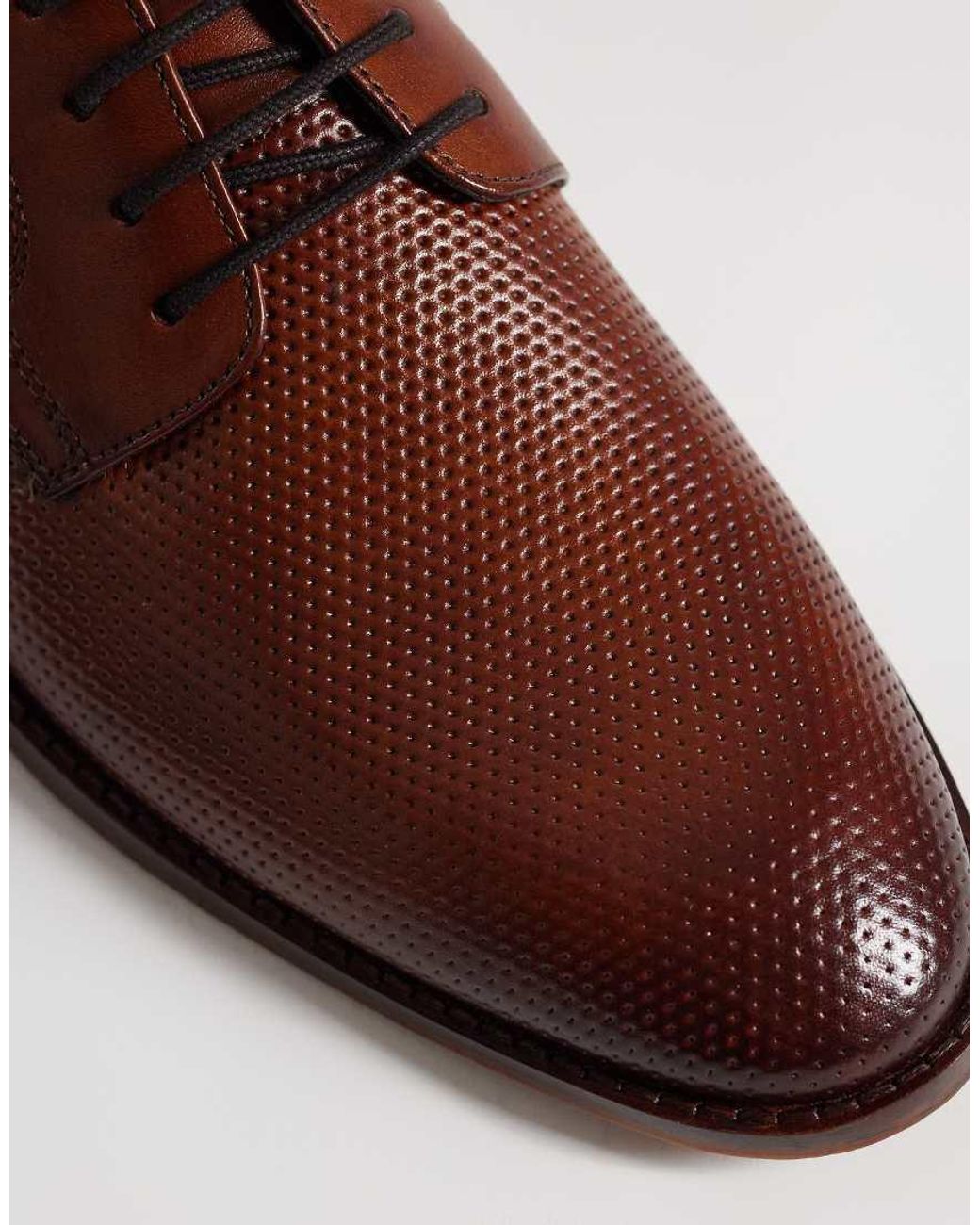 ASOS Brown Lace Up Derby Shoes for men