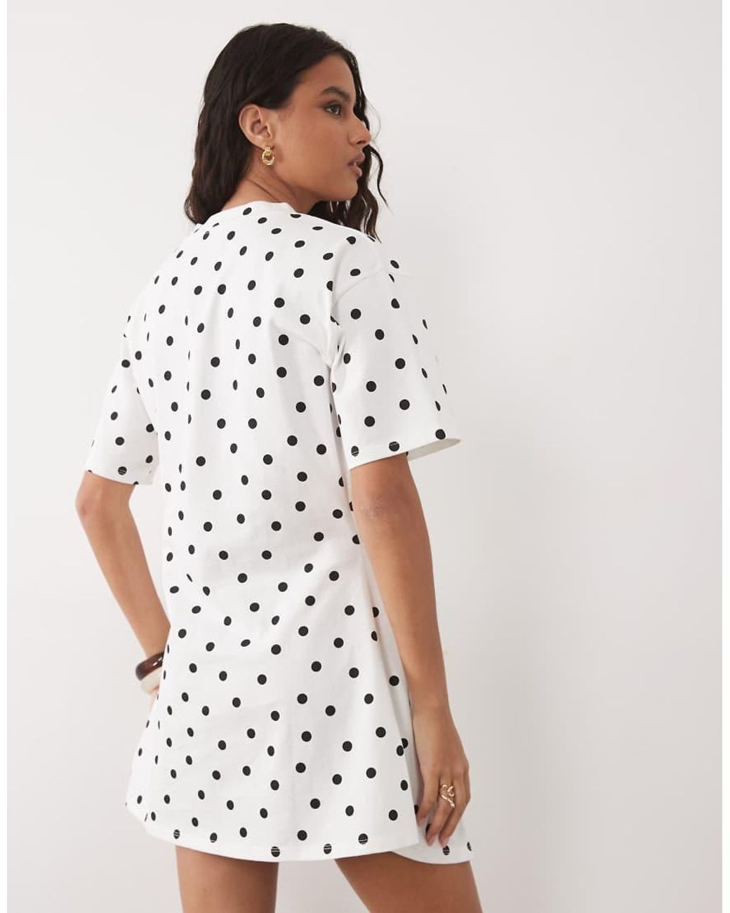 ASOS Natural Wrapped Waist Mini Dress