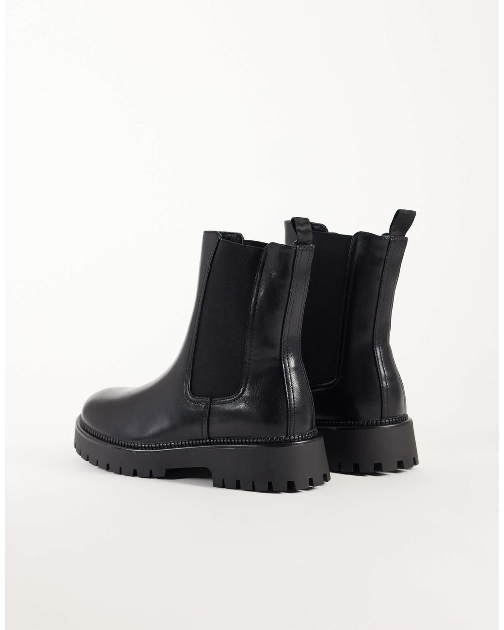 Glamorous Black Grobe stiefeletten