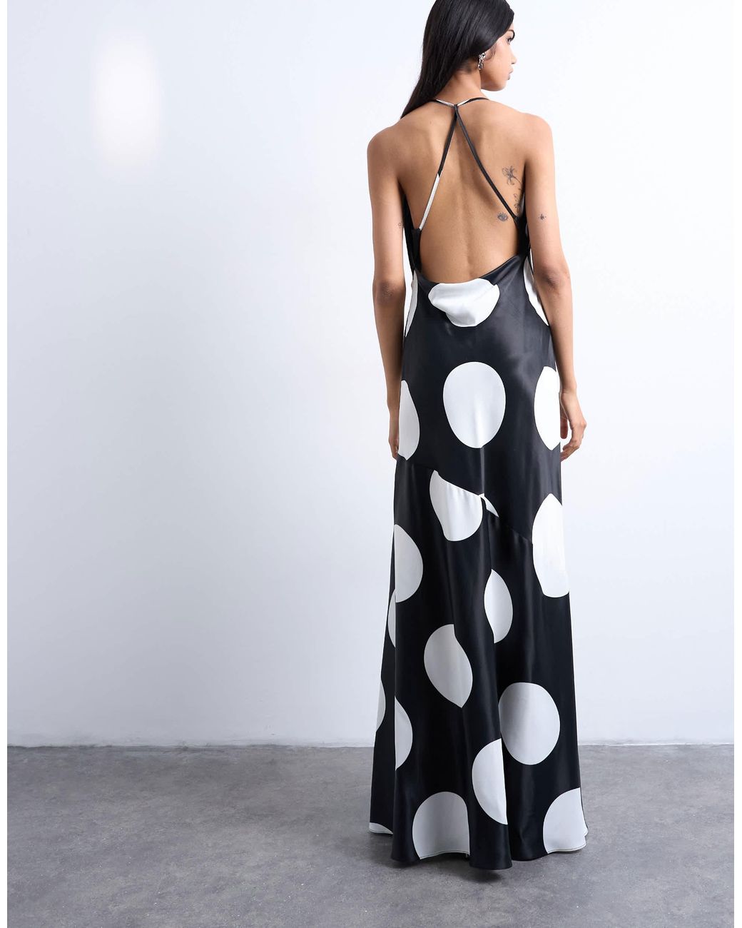 Robe TOPSHOP en coloris White