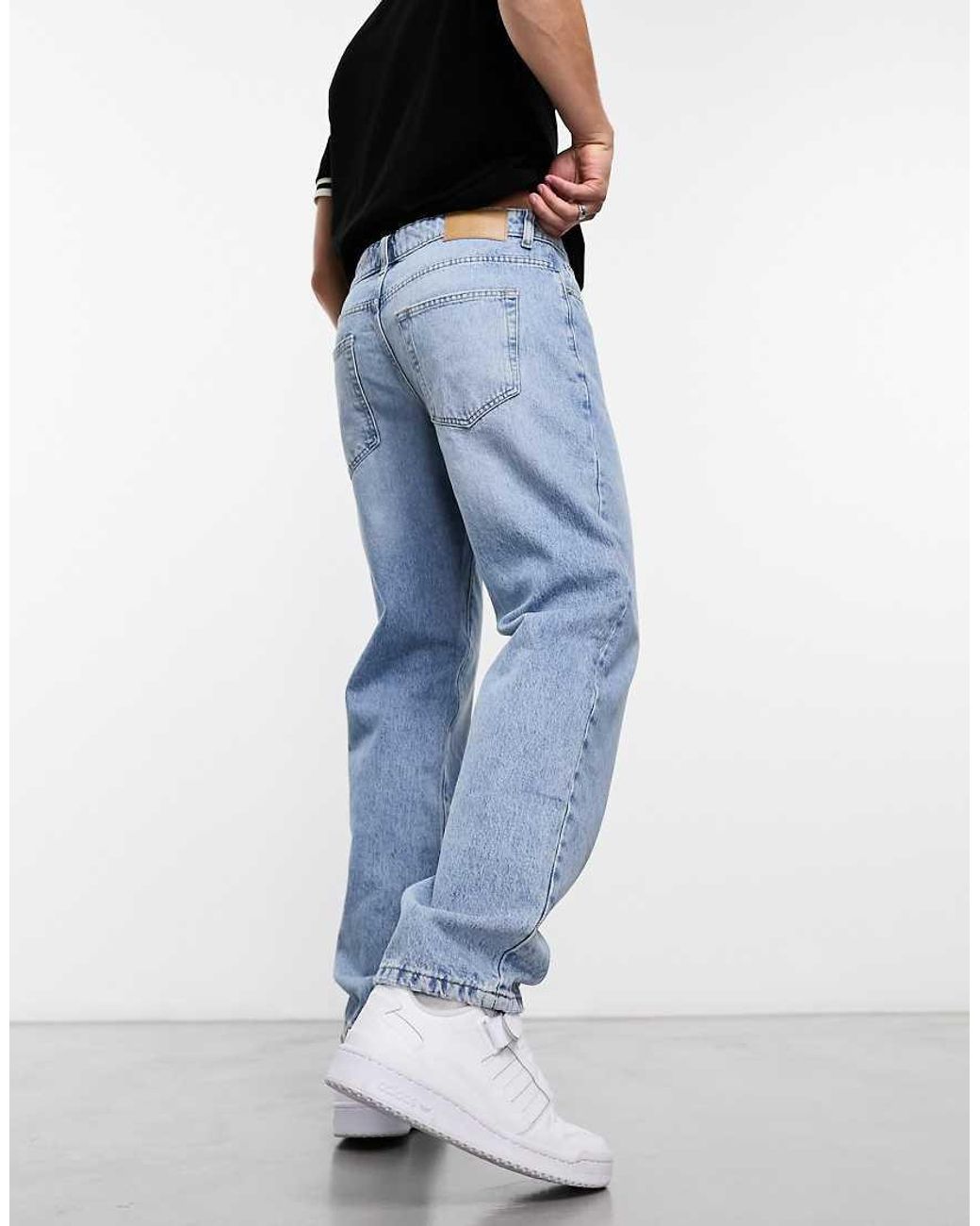 Only & Sons Blue Edge Straight Fit Jeans for men