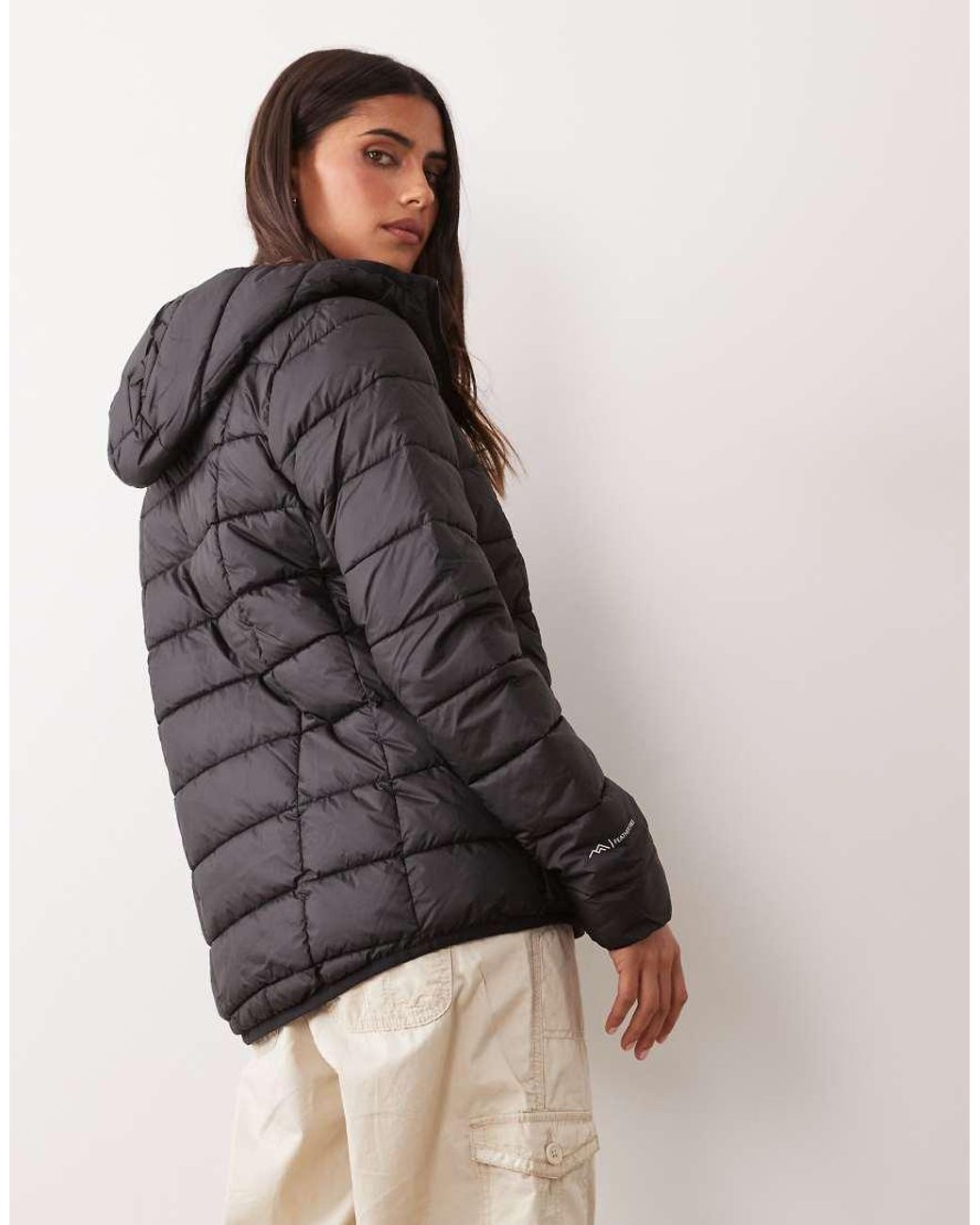 Regatta Black Hooded Asper Padded Jacket