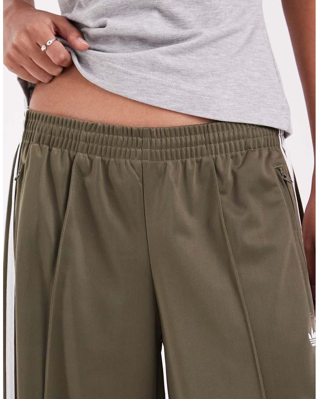 Adidas Originals Green Firebird Barrel Leg Track Pants