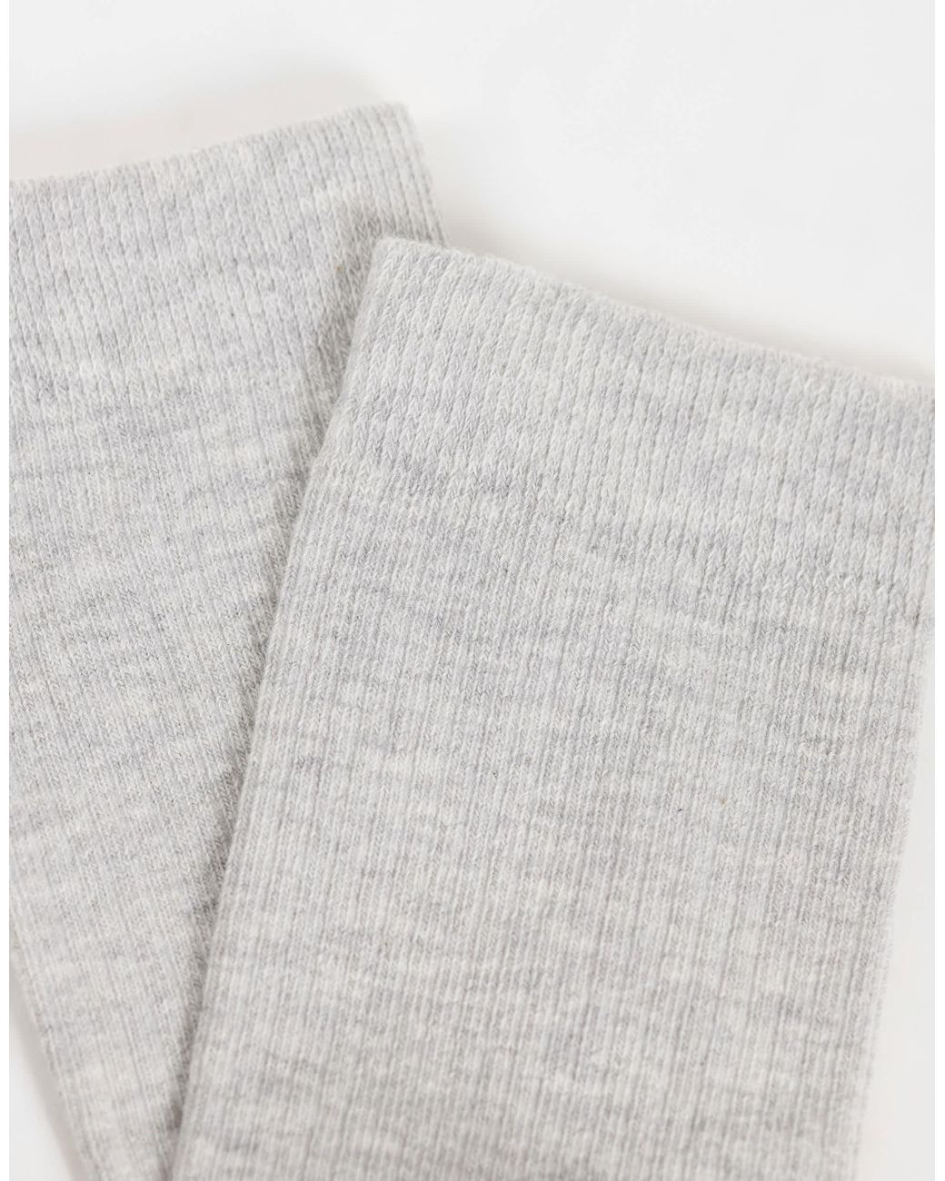 ASOS White Ribbed Socks
