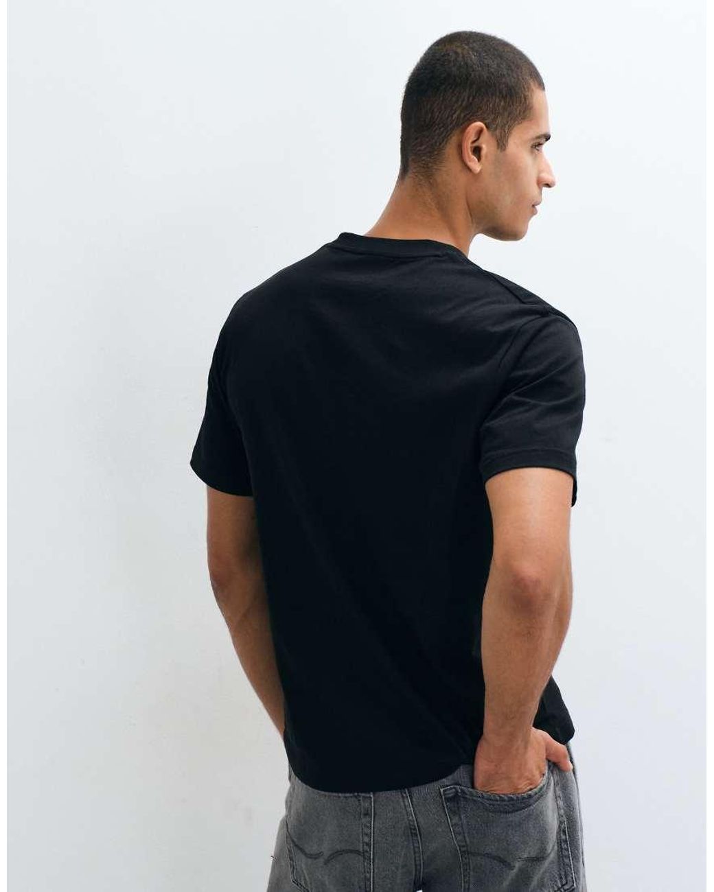 Lacoste Black T-shirt for men