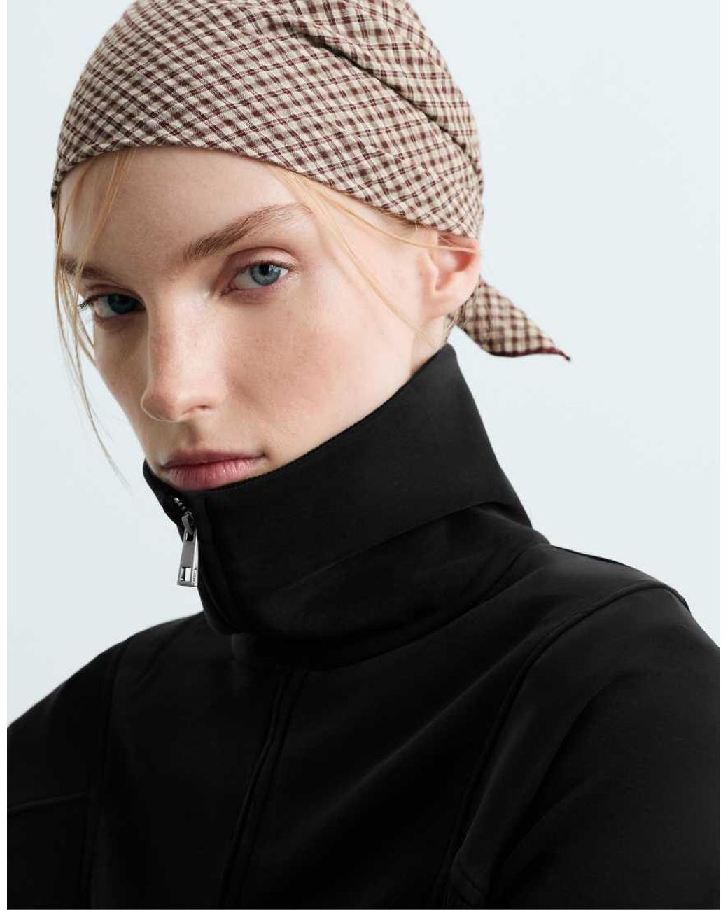 Oysho Black Brushed Rib Jacket With Modal