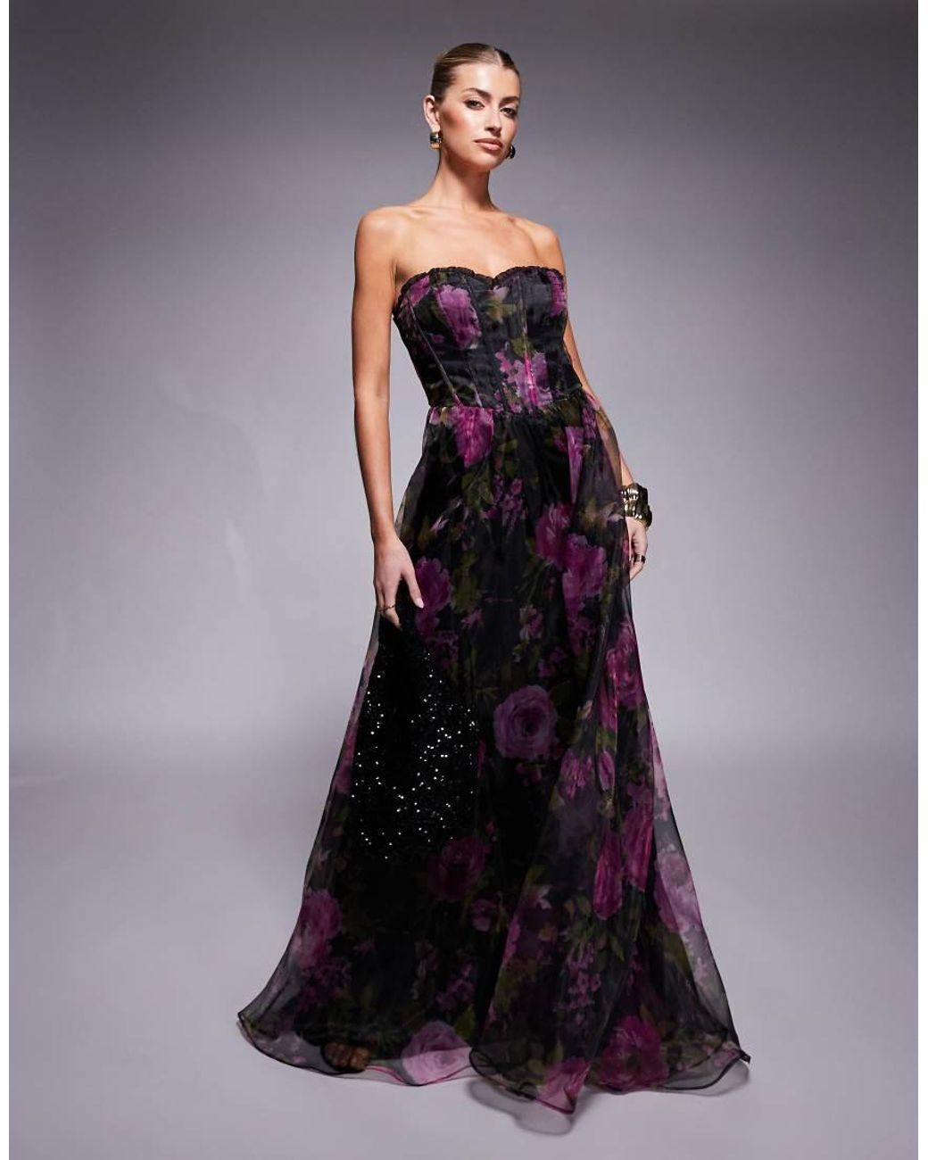 Loulou Corset Long Dress